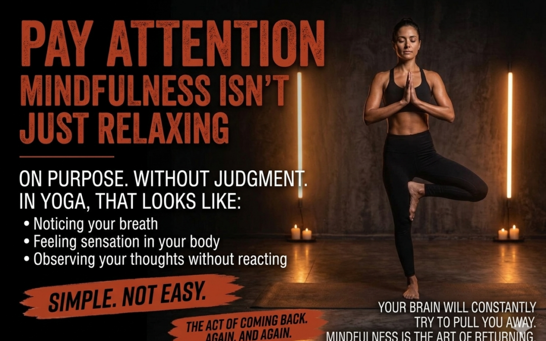Mindfulness in Yoga: What It Actually Means